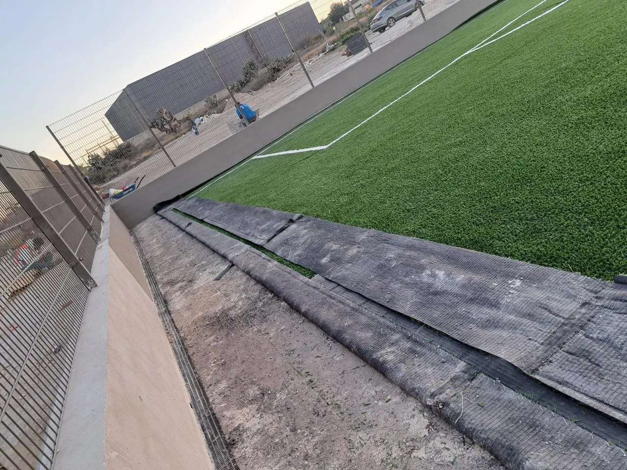 Cancha de fútbol fútbol 7